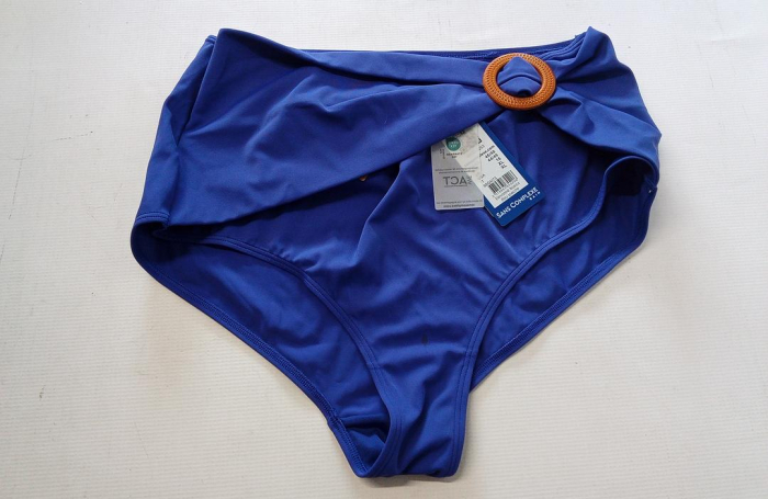 Slip de baie cu talie inalta pentru femei Sans Complexe, Bikini albastru, 40/42 [3]