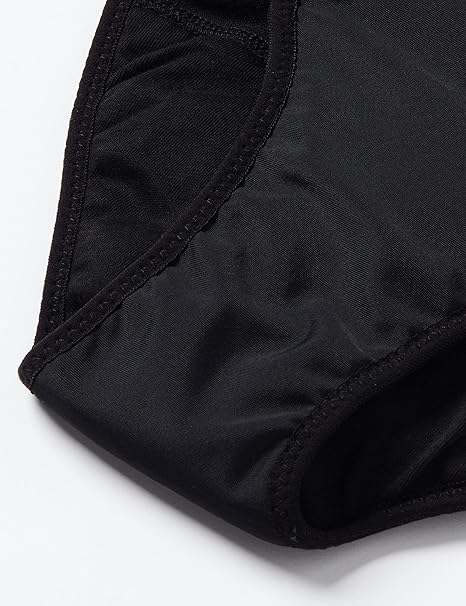 Slip de baie menstrual pentru fete Haute Pression IBIS CO1, Bikini negru, 12 ani [2]