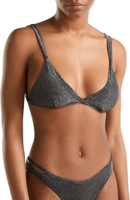 Slip de baie pentru femei United Colors of Benetton 341V5S03M, Bikini negru, S [5]