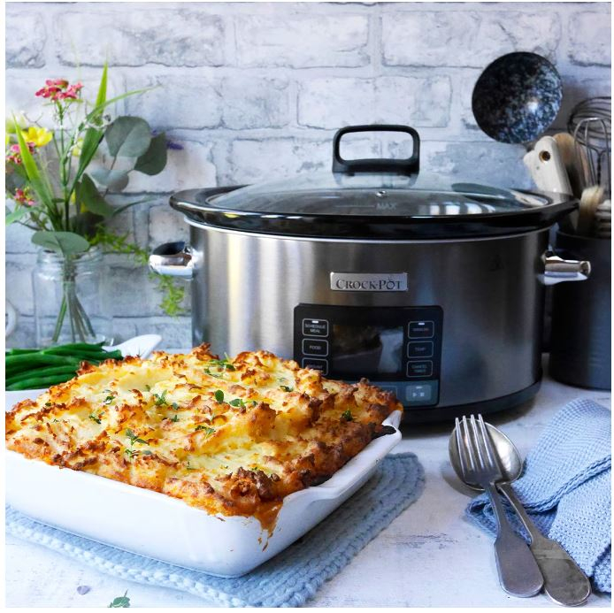 Slow Cooker Crock-Pot, 5.6L, Oțel inoxidabil [10]