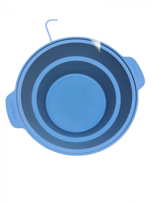 Slow cooker Crockpot, digital, vas compatibil cu foc și inducție, 6L, Oțel inoxidabil, alb [CSC027X] [4]