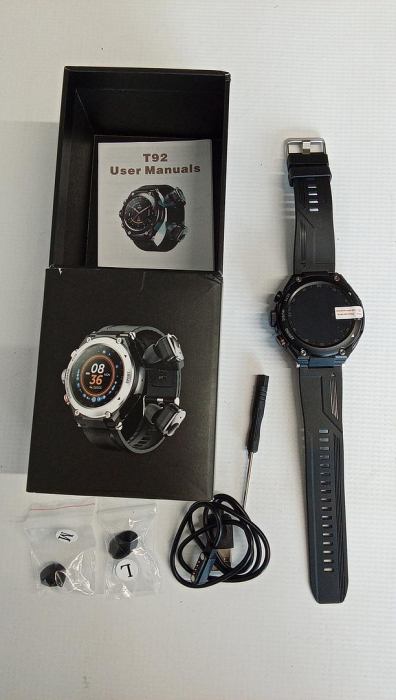 Smartwatch CISIYOO JRLinco 2 în 1 cu căști Bluetooth [2]