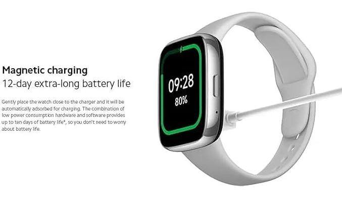 Smartwatch XIAOMI Redmi Watch 3 Active, Android/iOS, silicon, Gri [9]