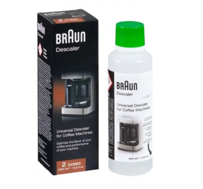 Solutie decalcifiere pentru espressoare cafea BRAUN AX13210013, 200 ml [1]