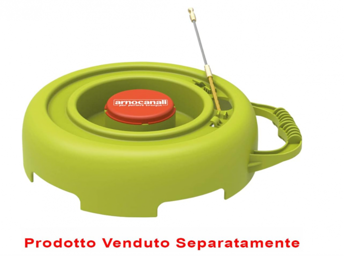 Sonda din otel inoxidabil cu spirala acoperita cu material izolator Arnocanali, diametru 3mm, lungime 20m [4]