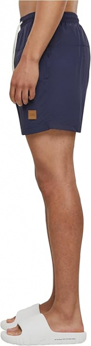 Șort de baie pentru bărbați Urban Classics Block, bleumarin, L [3]