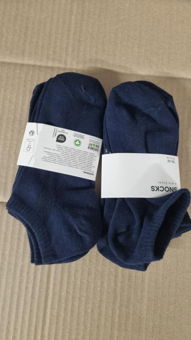 Şosete scurte unisex Snocks, Albastru închis, 39-42 [2]