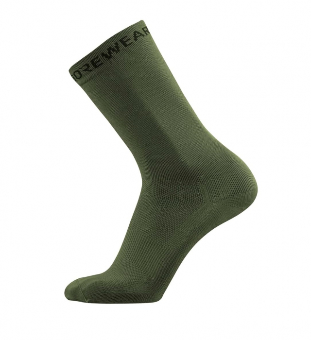 Sosete sport unisex GORE WEAR Essential, 1 pereche, verde, 41-43 [1]