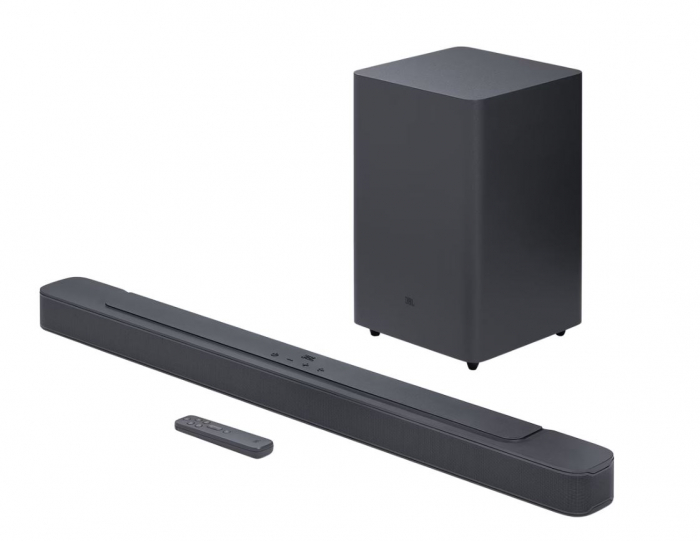Soundbar JBL Bar 2.1 Deep Bass (MK2), 2.1, 200W, Subwoofer Wireless, negru [12]