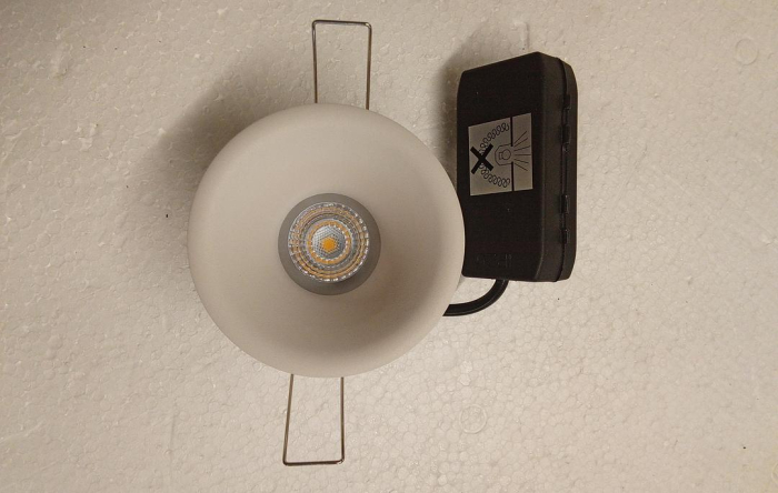 Spot incastrat Paulmann 93416 LED Cymbal 1x6.8W, IP44, dimabil, alb, 2700K [3]