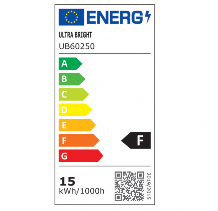 Spot LED incastrabil Ultra Bright UB60250, 15W, 1260 lm, lumina neutra (4200K), IP20 [5]