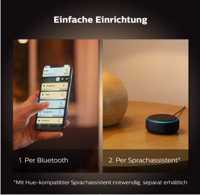 Spot LED încastrat Philips Hue White Ambiance Milliskin, 250 lm, rotund, alb [8]