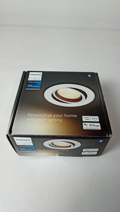 Spot LED încastrat Philips Hue White Ambiance Milliskin, 250 lm, rotund, alb [3]
