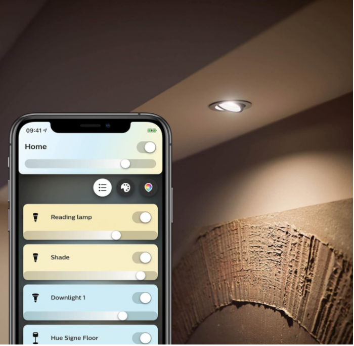 Spot luminos încastrat inteligent LED Philips Hue [Gu10 Spot] [4]