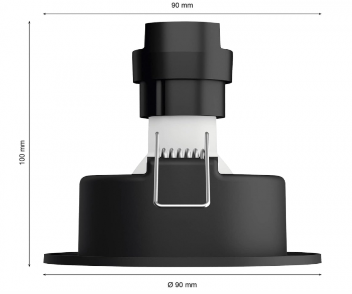 Spot luminos încastrat inteligent LED Philips Hue [Gu10 Spot] [8]