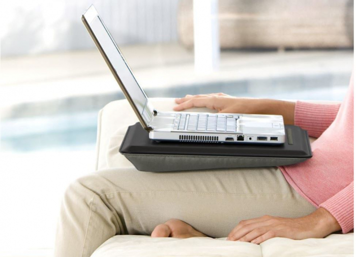 Stand laptop Belkin CushDesk F8N143, 18.4 inch (46 cm),Negru/Gri [6]