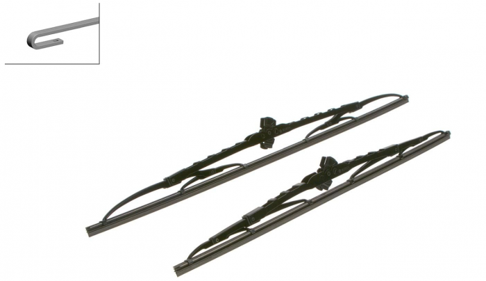 Stergatoare auto Bosch Twin 531, lungime: 530mm/450mm, stergatoare fata [4]