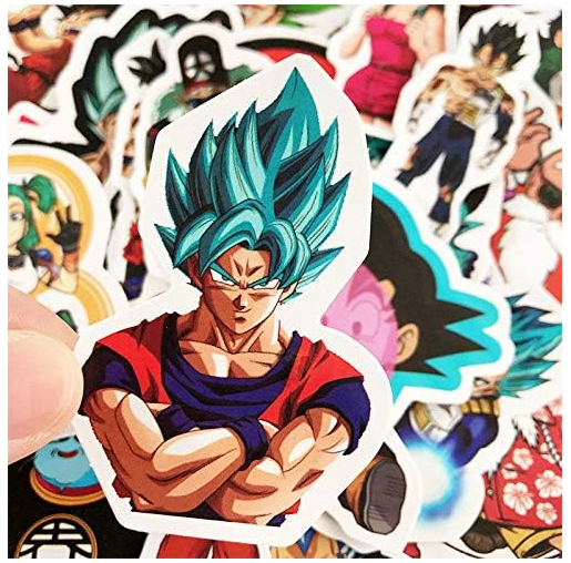 STICKER JUNKIES Pachet de 45 stickere autocolante cu Anime-ul Dragon Ball Z [4]