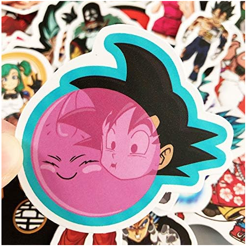 STICKER JUNKIES Pachet de 45 stickere autocolante cu Anime-ul Dragon Ball Z [5]