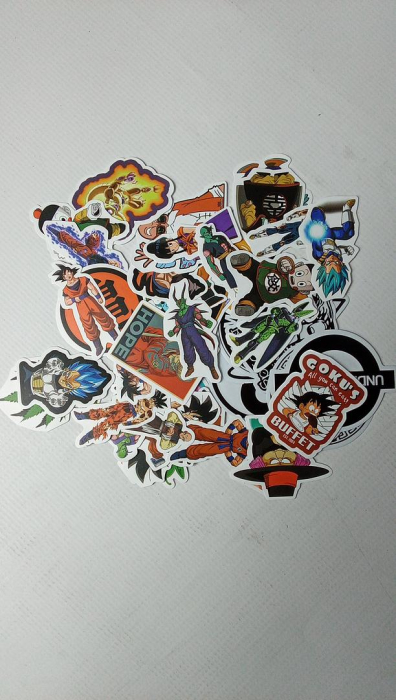 STICKER JUNKIES Pachet de 45 stickere autocolante cu Anime-ul Dragon Ball Z [2]