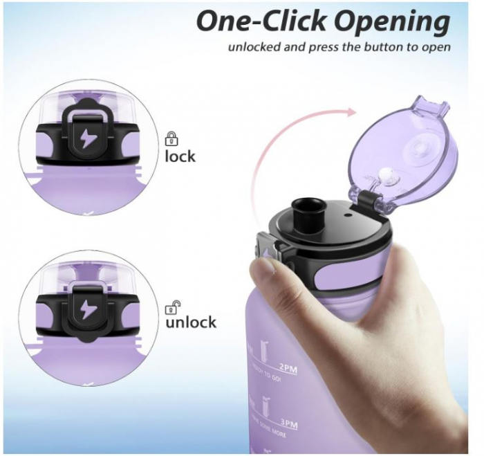 Sticla de apa Grsta Sports, 1.5L, fara BPA [9]