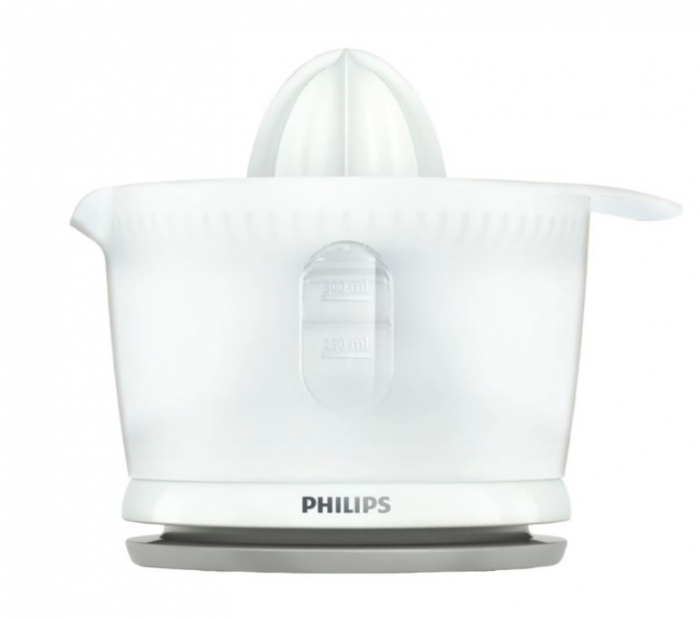 Storcator de citrice Philips HR2738/00, 25 W, 0.5 l, 1 Viteza, Alb [6]