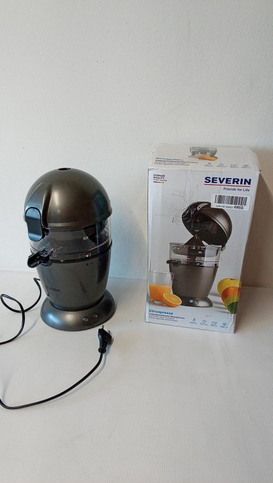 Storcator electric de citrice Severin CP 3537, 50 W, 400 mililitri, gri metalic/negru [2]