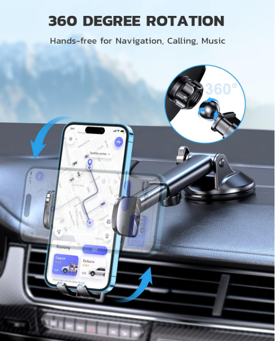 Suport de telefon auto CIRYCASE, universal [9]