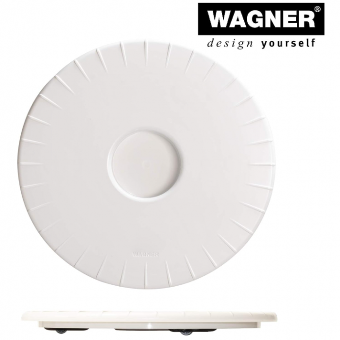 Suport ghiveci cu roti pentru plante WAGNER ULTRAFLAT Ø30cm, albă, 100 kg, 20044601 [6]