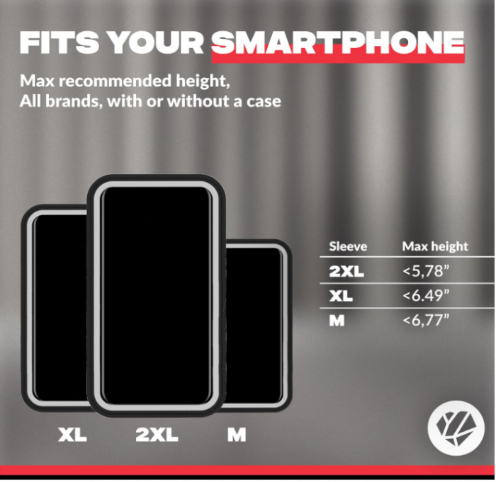 Suport magnetic de telefon pentru biciclete, impermeabil, Marime 2XL, pana la 17.2 cm (6.77'') [9]