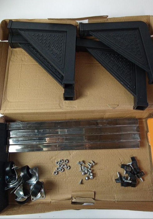 Suport mobil reglabil RuiXia WLT pentru mașină de spălat și frigider [3]