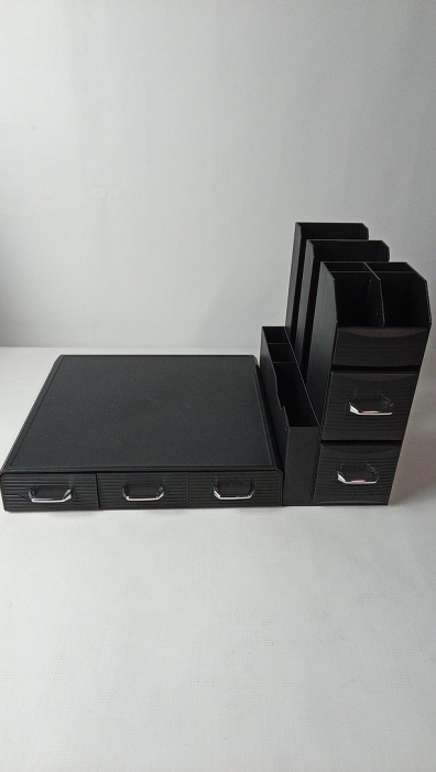 Suport pentru capsule de cafea si accesorii Navaris, Negru [2]