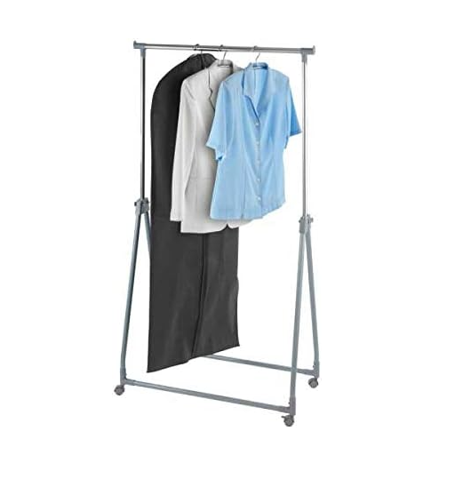 Suport pentru haine mobil WENKO, crom [8]