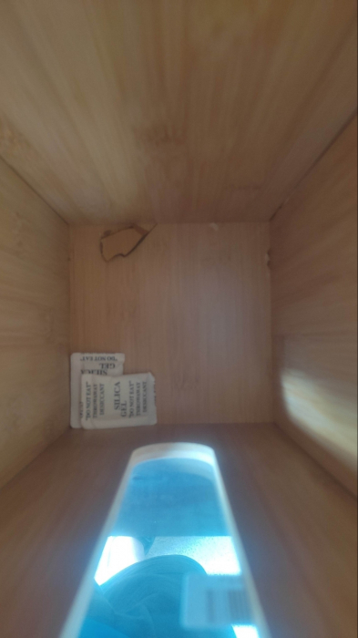 Suport pentru hârtie igienică Relaxdays, 3 role, bambus, 33 x 15 x 15 cm [2]