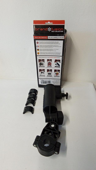 Suport pentru umbrela pentru carucior de golf Golfer's Club, universal, negru [2]