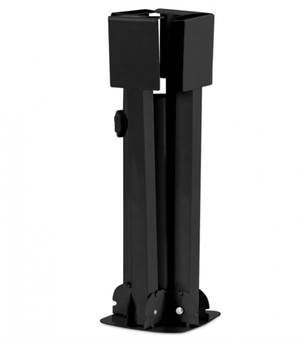 Suport umbrela Relaxdays, pentru stalpi de umbrela 25-35 mm, baza in cruce, pliabile [6]