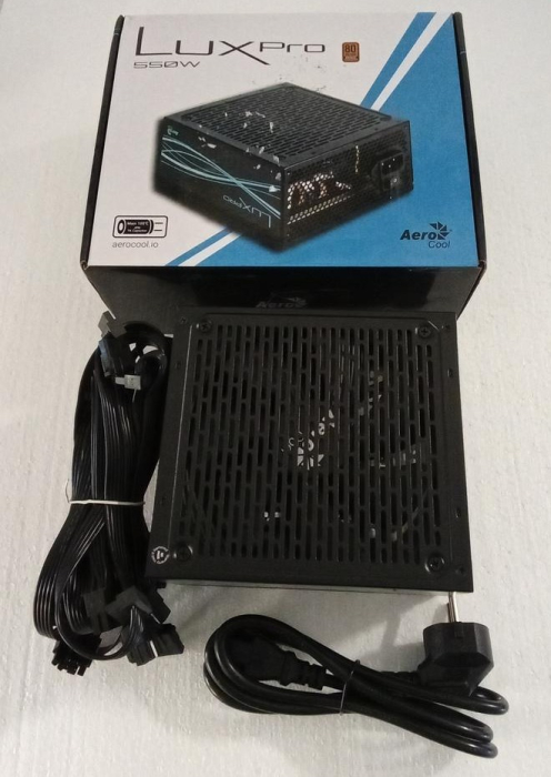 Sursa de alimentare PC Aerocool LUXPRO550, 550W, negru [2]