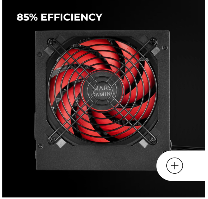 Sursa de alimentare PC Mars Gaming MPIII550, ATX 550W, negru [4]