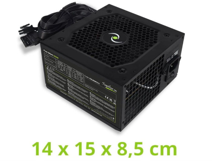 Sursa de alimentare PC Tecnoware Power Systems ATX Free Silent 650, negru [5]