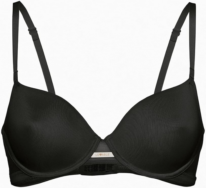 Sutien cu armatura pentru femei Lovable Ultra Light, negru, 75B [5]