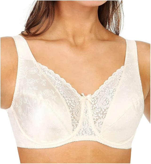 Sutien cu armatura Playtex Secrets Signature Floral, bej, 80D [2]