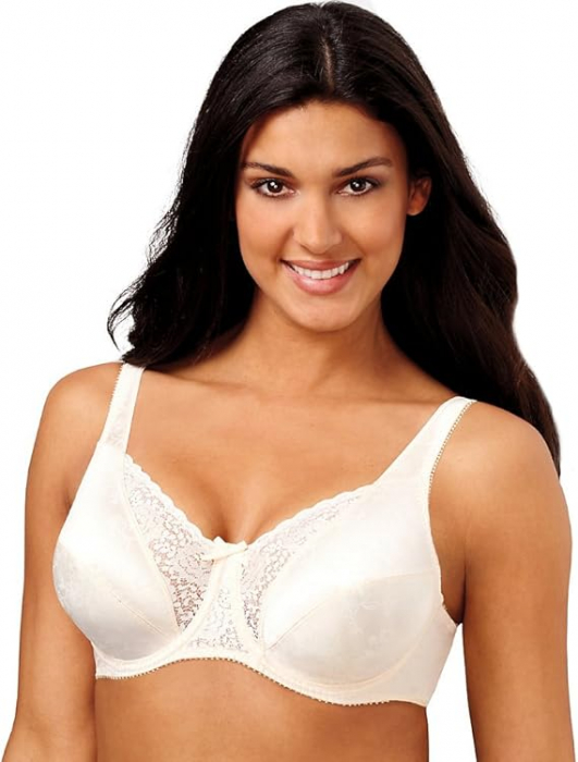 Sutien cu armatura Playtex Secrets Signature Floral, bej, 80D [1]