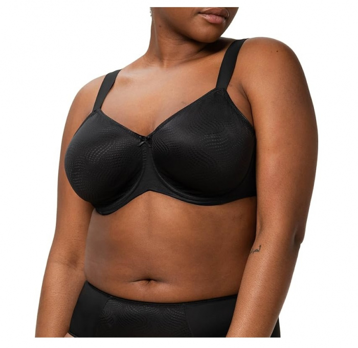 Sutien cu armatura Triumph Essential Minimizer W X, negru, 95C [1]