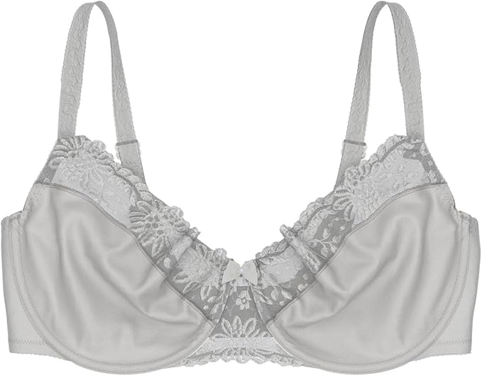 Sutien cu armatura Triumph Ladyform Soft W X Minimizer, 10166306, Gri, 80C [2]