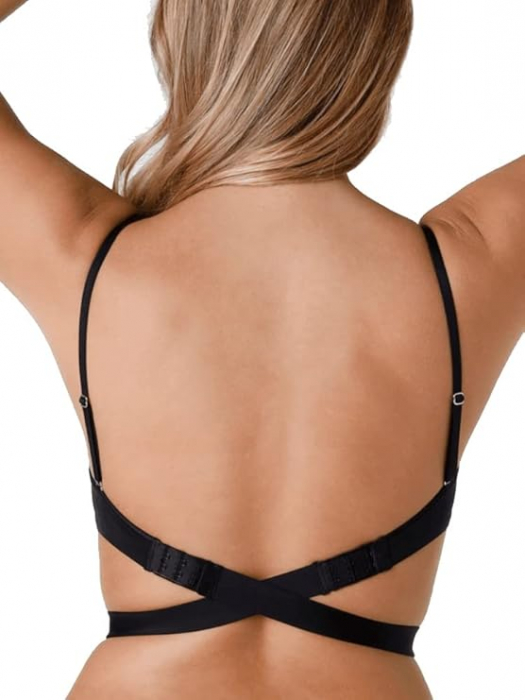 Sutien cu bretele detasabile  Wonderbra Multiway, negru, 85D [2]