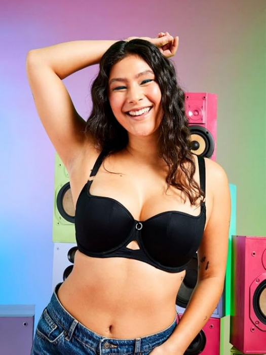Sutien Curvy Kate Boost Me Up Balconette, negru, 90I [3]