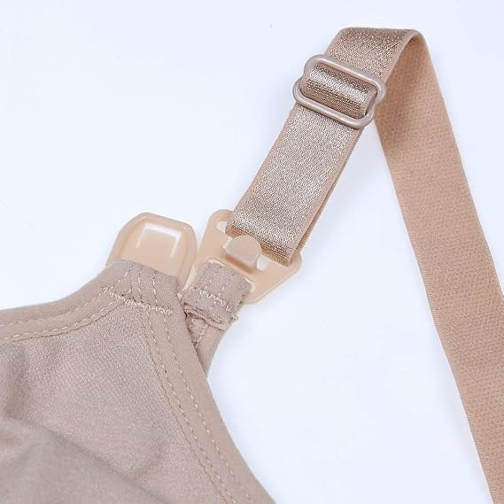 Sutien de alaptare si maternitate Rufun, bej, marime L [5]