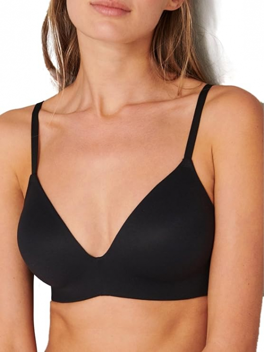 Sutien fara armatura Schiesser Invisible Soft BH, negru, 80A [2]