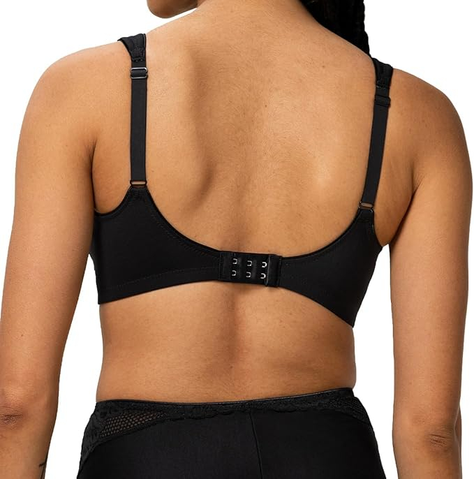 Sutien fara sarma Triumph Modern Lace+Cotton N, negru, 95C [3]