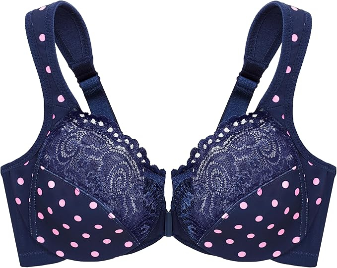 Sutien Glamiorise pentru femei, bleumarin, 100G INT [4]